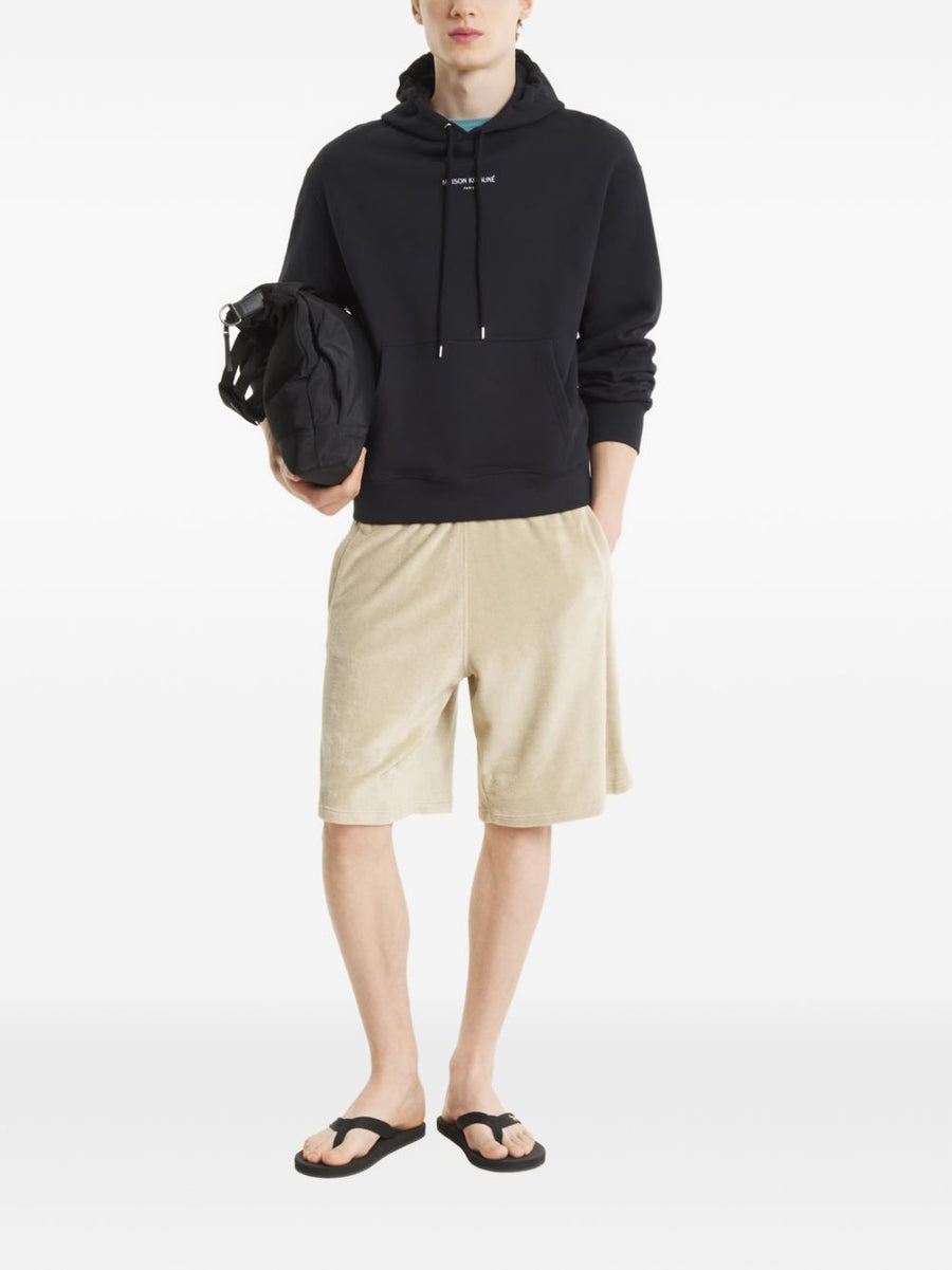 Maison Kitsuné Logo Hoodie For Men Premium Organic Cotton With Signature Branding And Versatility