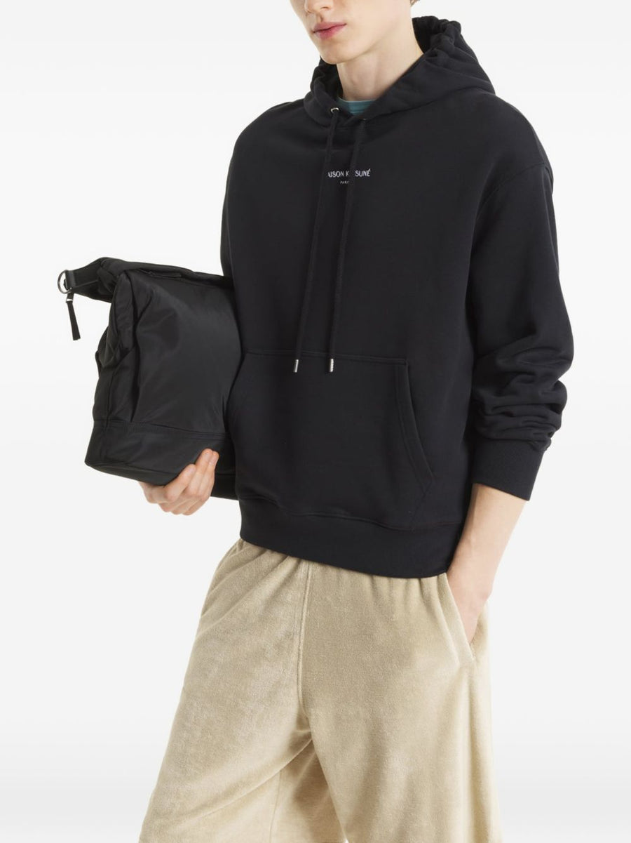 Maison Kitsuné Logo Hoodie For Men Premium Organic Cotton With Signature Branding And Versatility