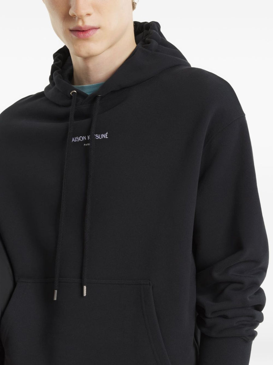 Maison Kitsuné Logo Hoodie For Men Premium Organic Cotton With Signature Branding And Versatility