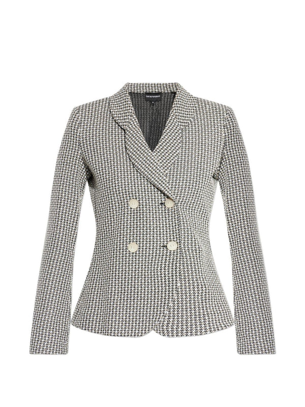 Emporio Armani Double-breasted blazer jacket