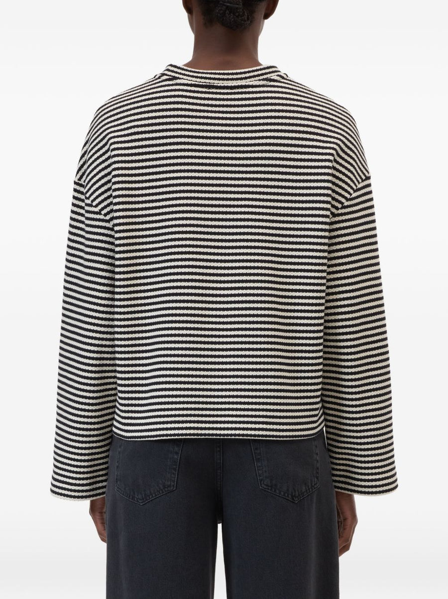 Striped Cotton T Shirt Closed For Women Versatile Everyday Wardrobe Staple With Classic Silhouette