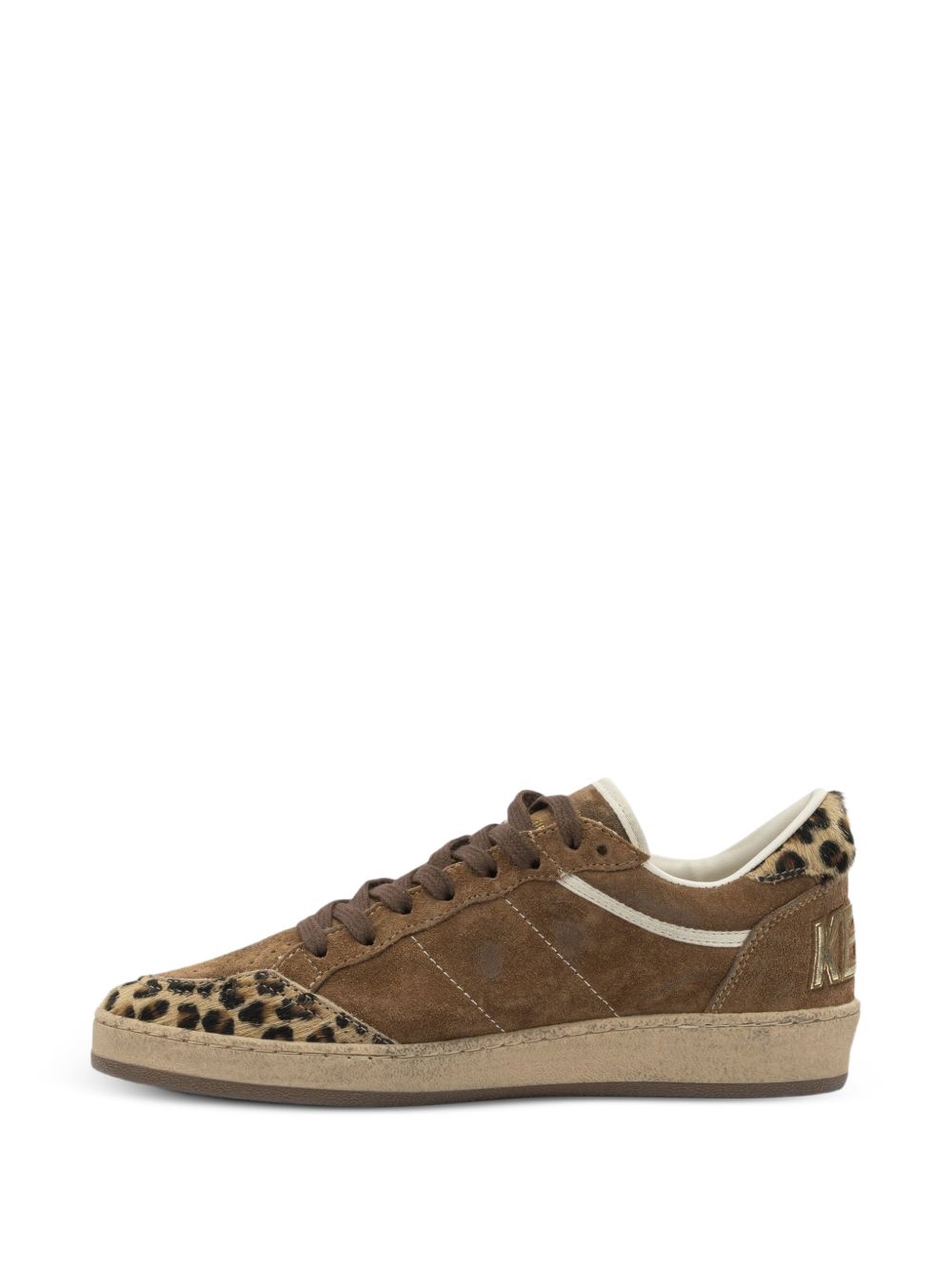 Golden Goose Ball Star leopard sneakers