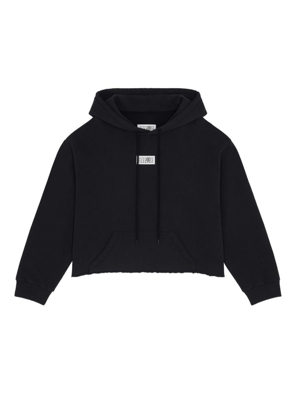 MM6 Maison Margiela Logo cotton hoodie