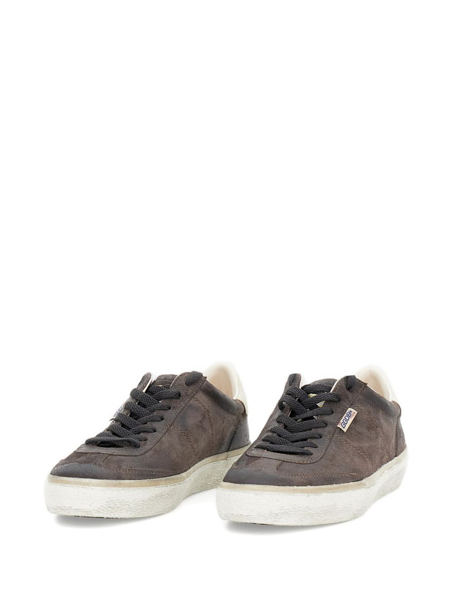 Golden Goose Soul Star Sneakers For Men Distressed Luxury Craftsmanship Brown Suede Upper