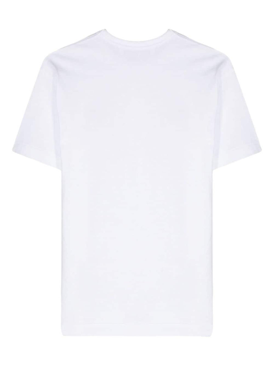 Comme Des Garcons Cotton T Shirt For Men Minimalist Tee With Signature Heart Patch
