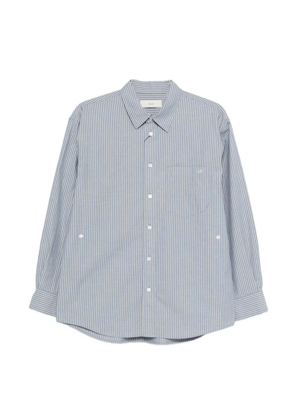 Dunst Striped cotton shirt