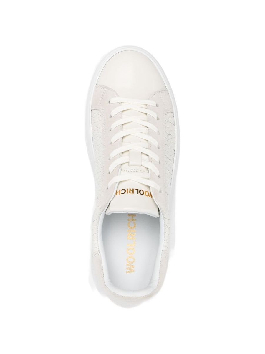 Woolrich Chunky Court leather sneakers