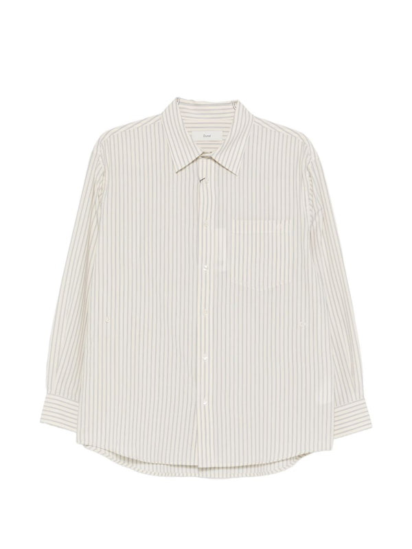 Dunst Striped cotton shirt