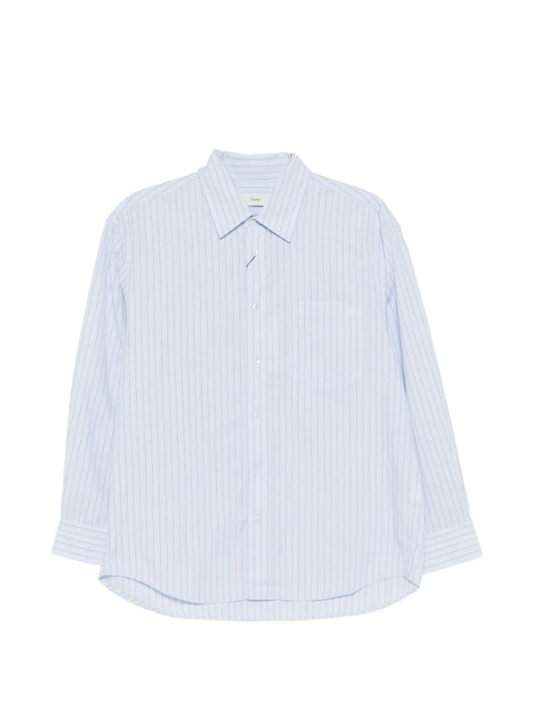 Dunst Striped cotton shirt