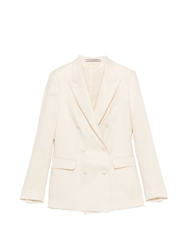 Tagliatore Linen double-breasted suit