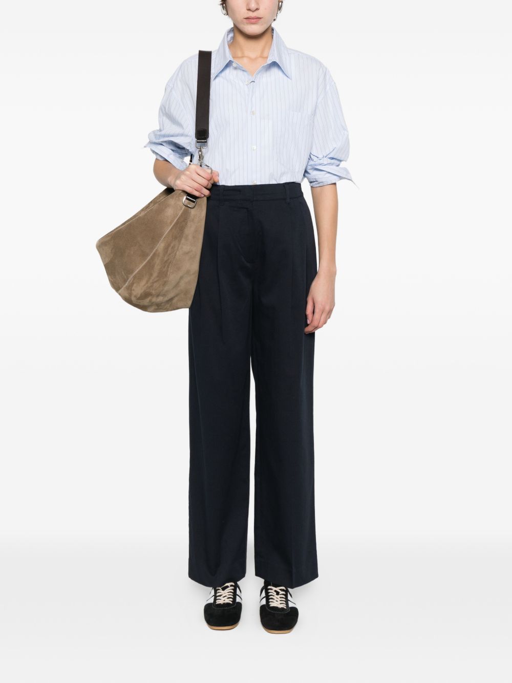 Dunst Cotton blend chino trousers