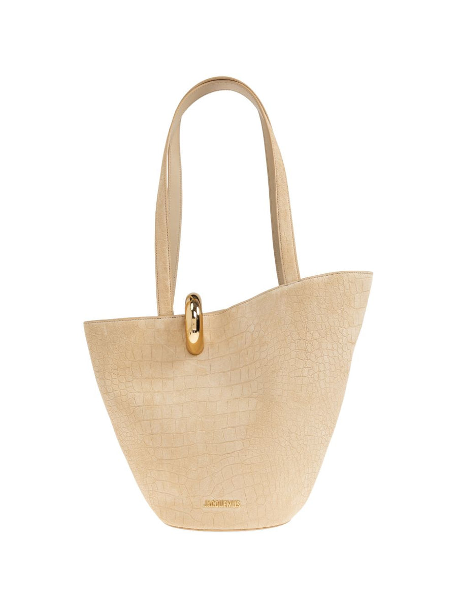 Jacquemus Le Bambola Moyen Leather Bucket Bag For Women Luxury Compact Everyday Chic