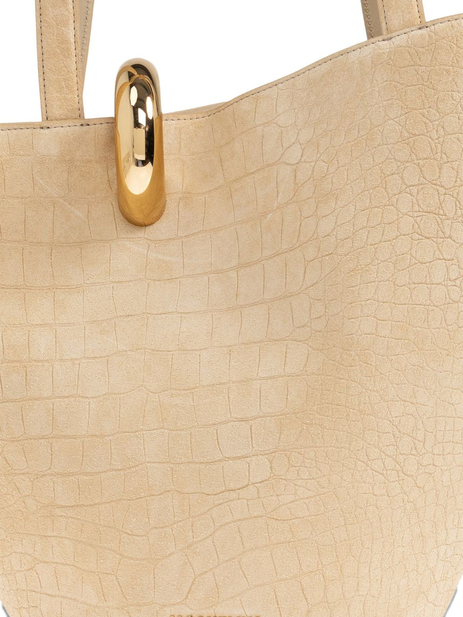 Jacquemus Le Bambola Moyen Leather Bucket Bag For Women Luxury Compact Everyday Chic