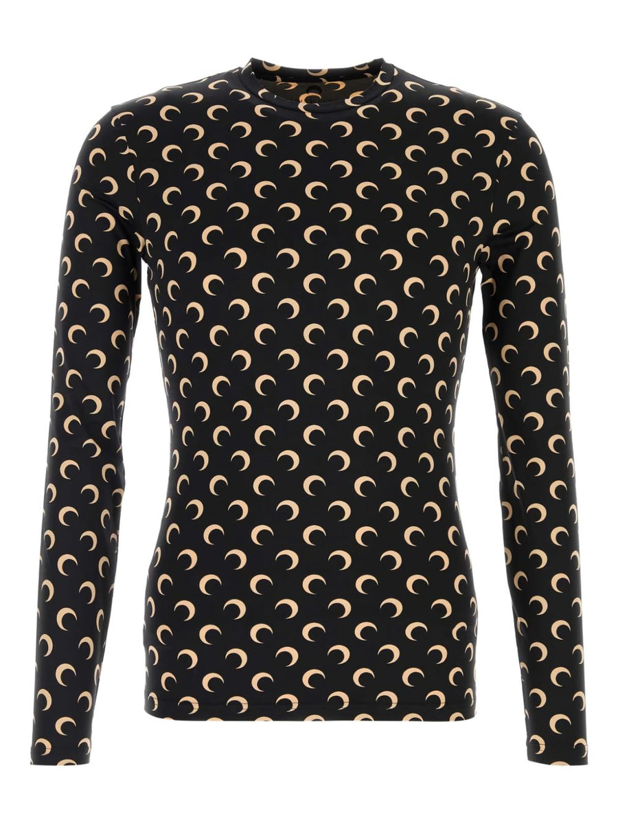 Marine Serre Moon crewneck top