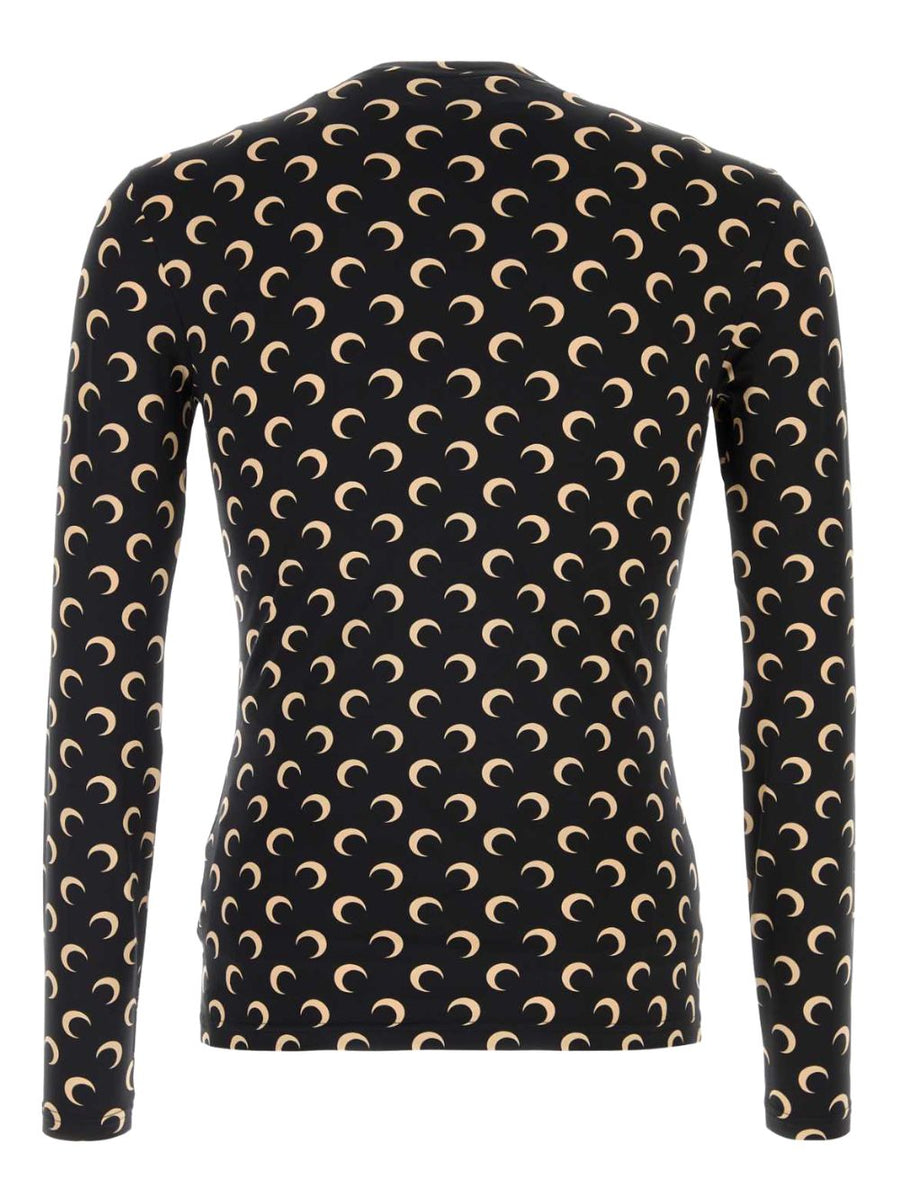 Marine Serre Moon crewneck top