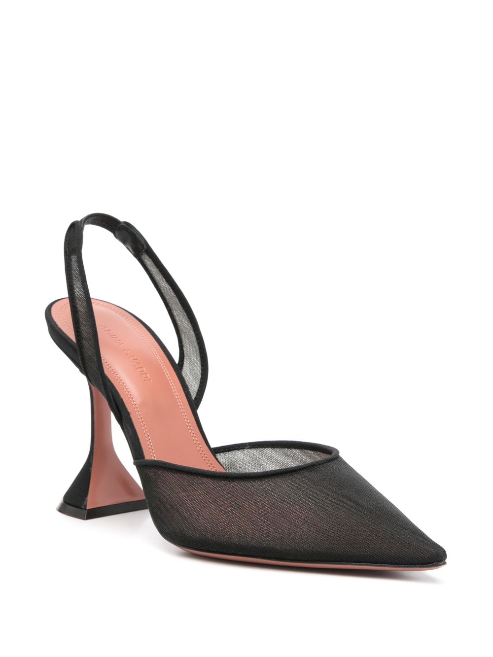 Amina Muaddi Holli Mesh Sling