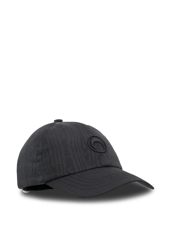 Marine Serre Moon Baseball Cap Black One Size Six Panels