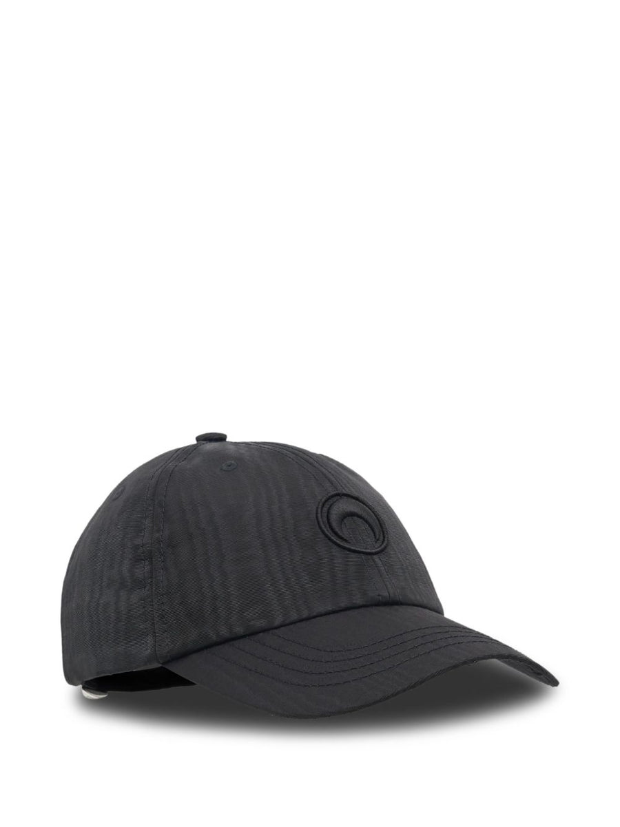Marine Serre Moon Baseball Cap Black One Size Six Panels