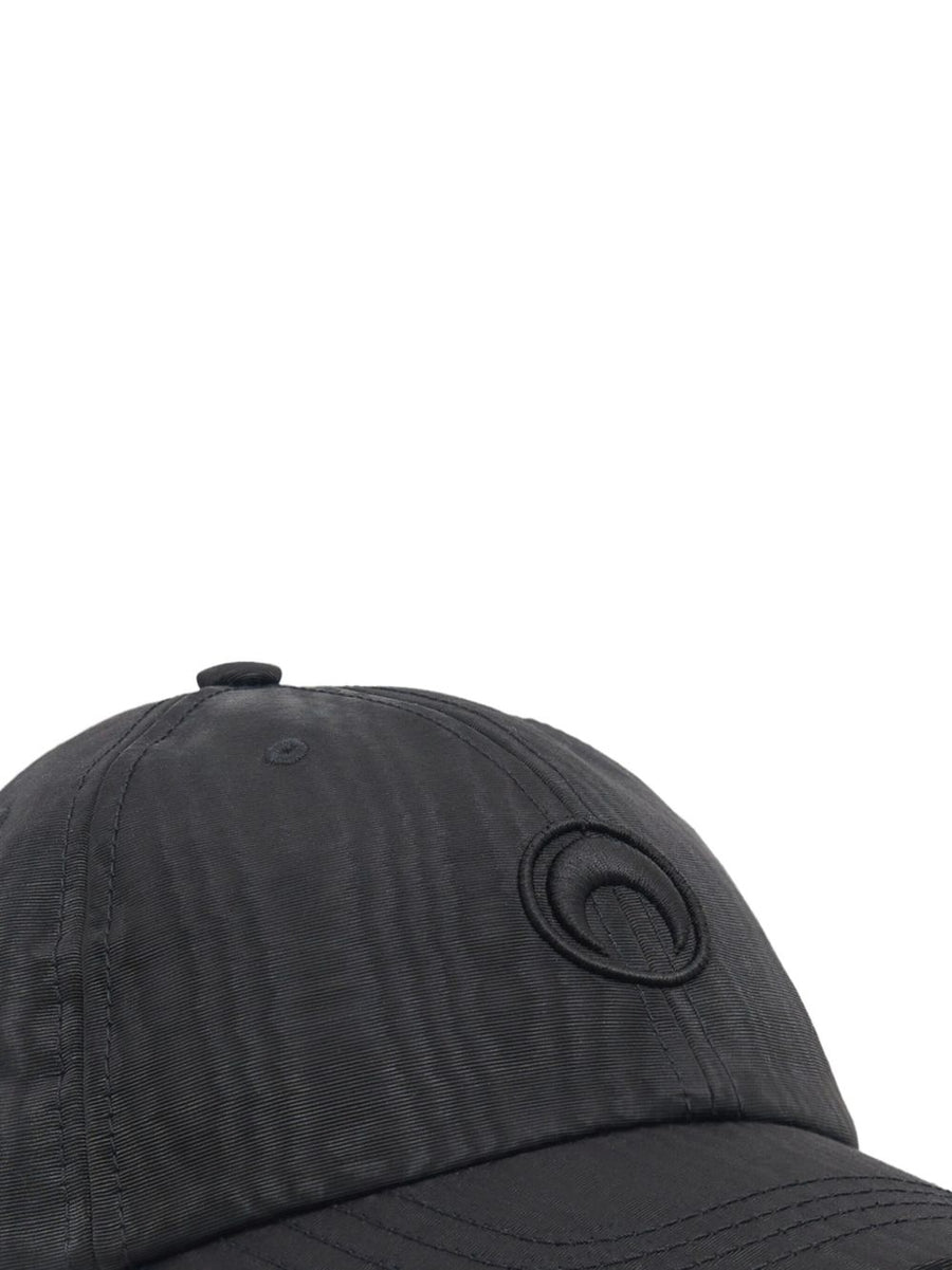 Marine Serre Moon Baseball Cap Black One Size Six Panels