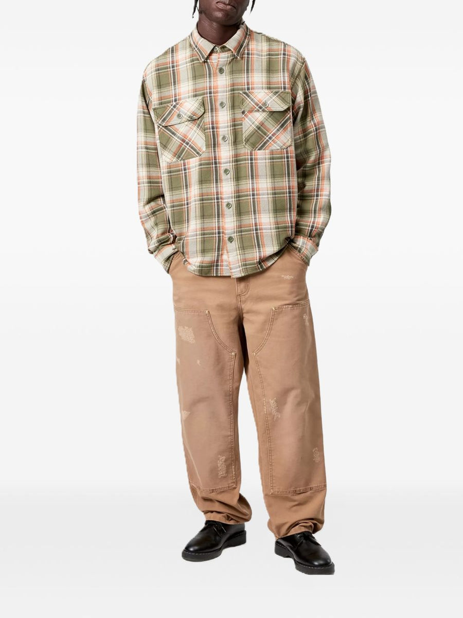 Carhartt WIP Pre Double Knee Trousers For Men Durable Organic Cotton Workwear For Everyday Use