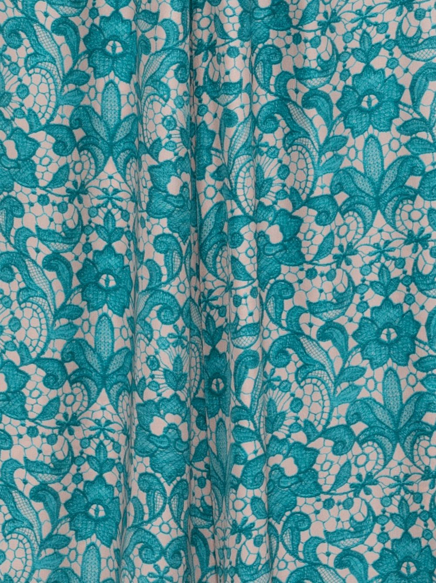 Gianluca Capannolo Antonia Printed Silk Trousers For Women Elastic Waistband Elegant Floral Silk Pants