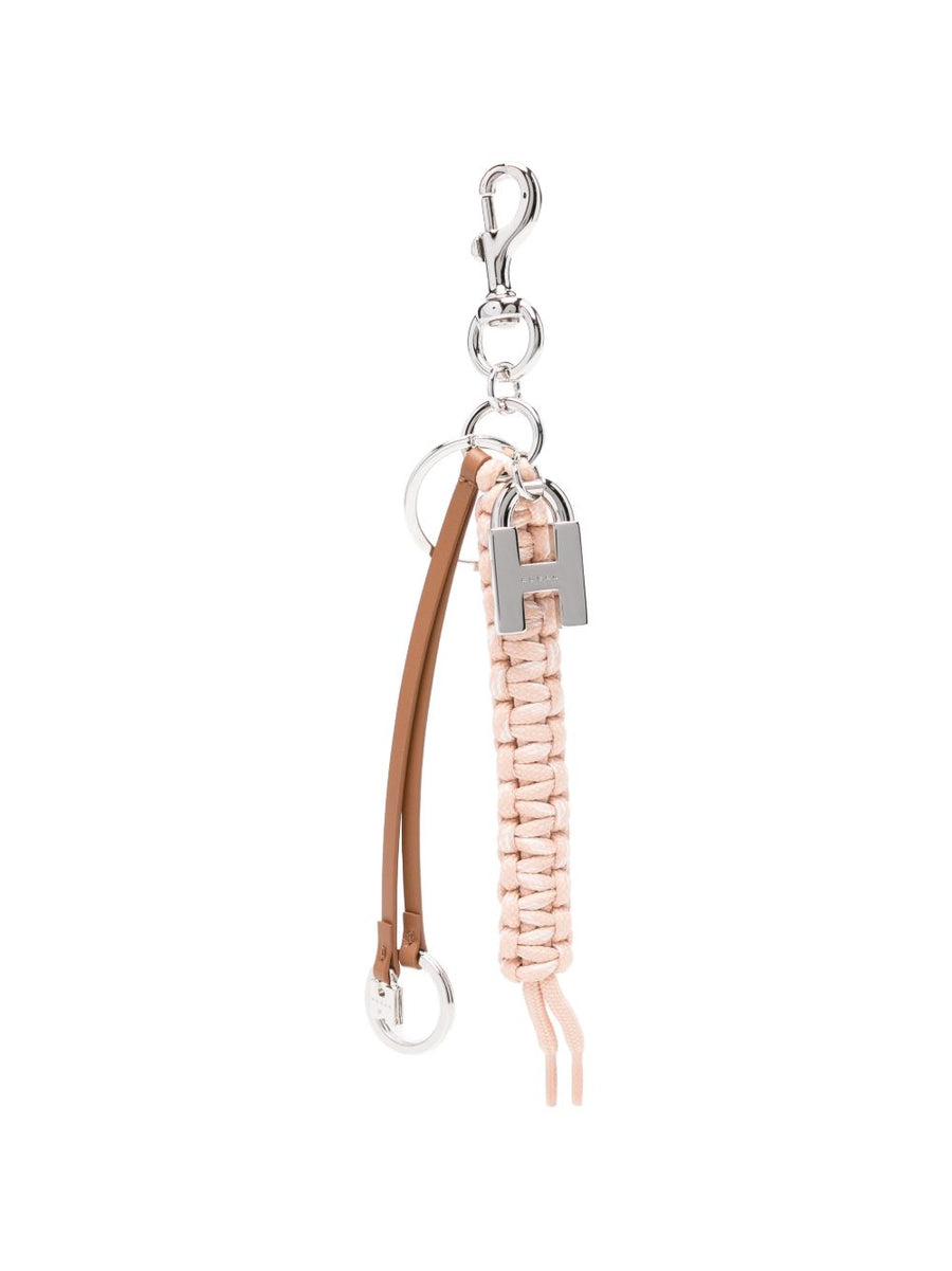 Hogan Leather Keyring Compact Calf Leather Organizer With Durable Lobster Clasp For Everyday Use Unisex Gift