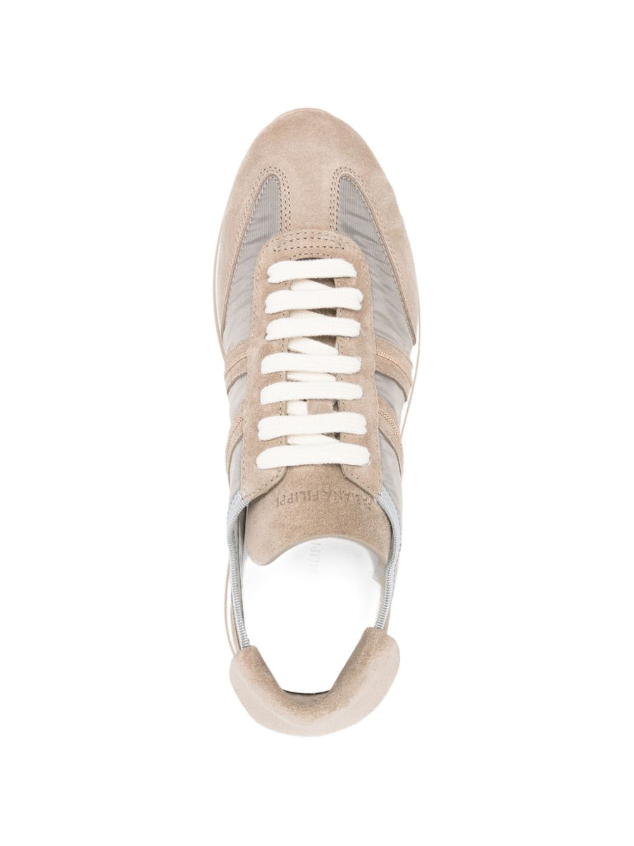Fabiana Filippi Low-Top Sneakers For Women Grey Polyester Upper All-Day Comfort Everyday Wear