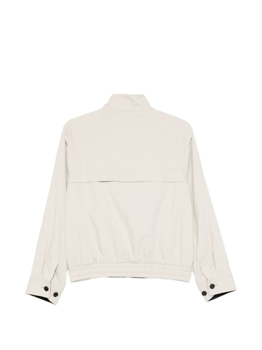 Dunst Cotton Blouson Jacket For Women Lightweight Ecru Versatile Spring Summer 2026