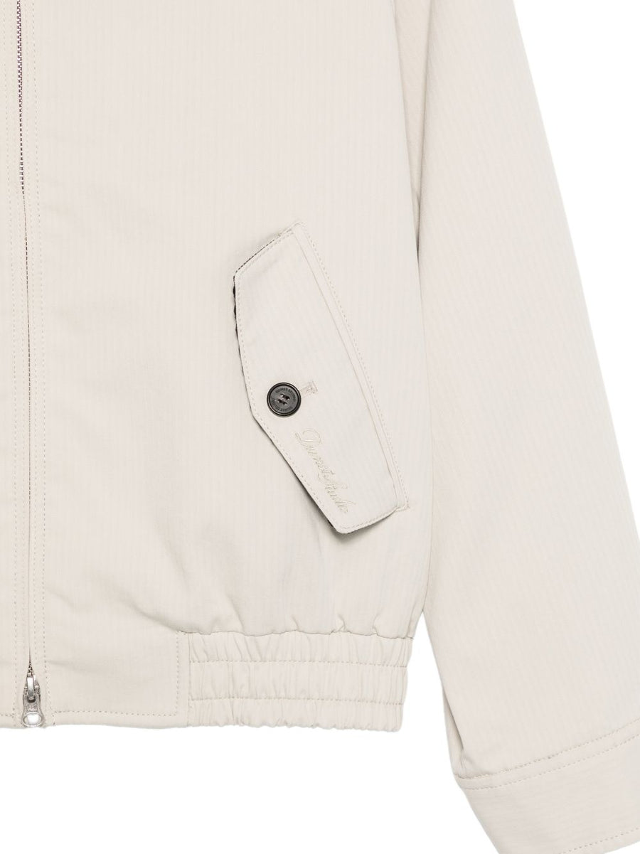 Dunst Cotton Blouson Jacket For Women Lightweight Ecru Versatile Spring Summer 2026