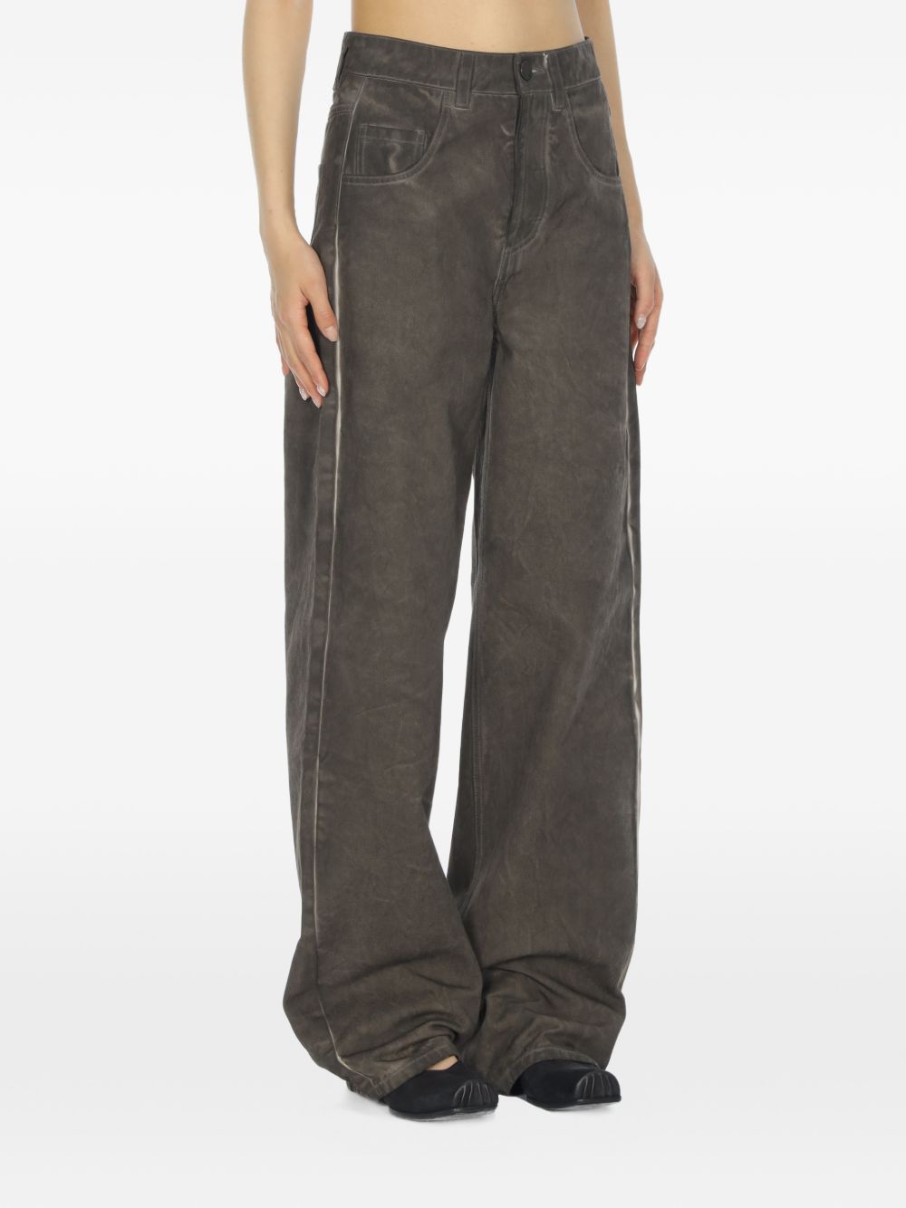 Uma Wang Phyllis denim cotton jeans