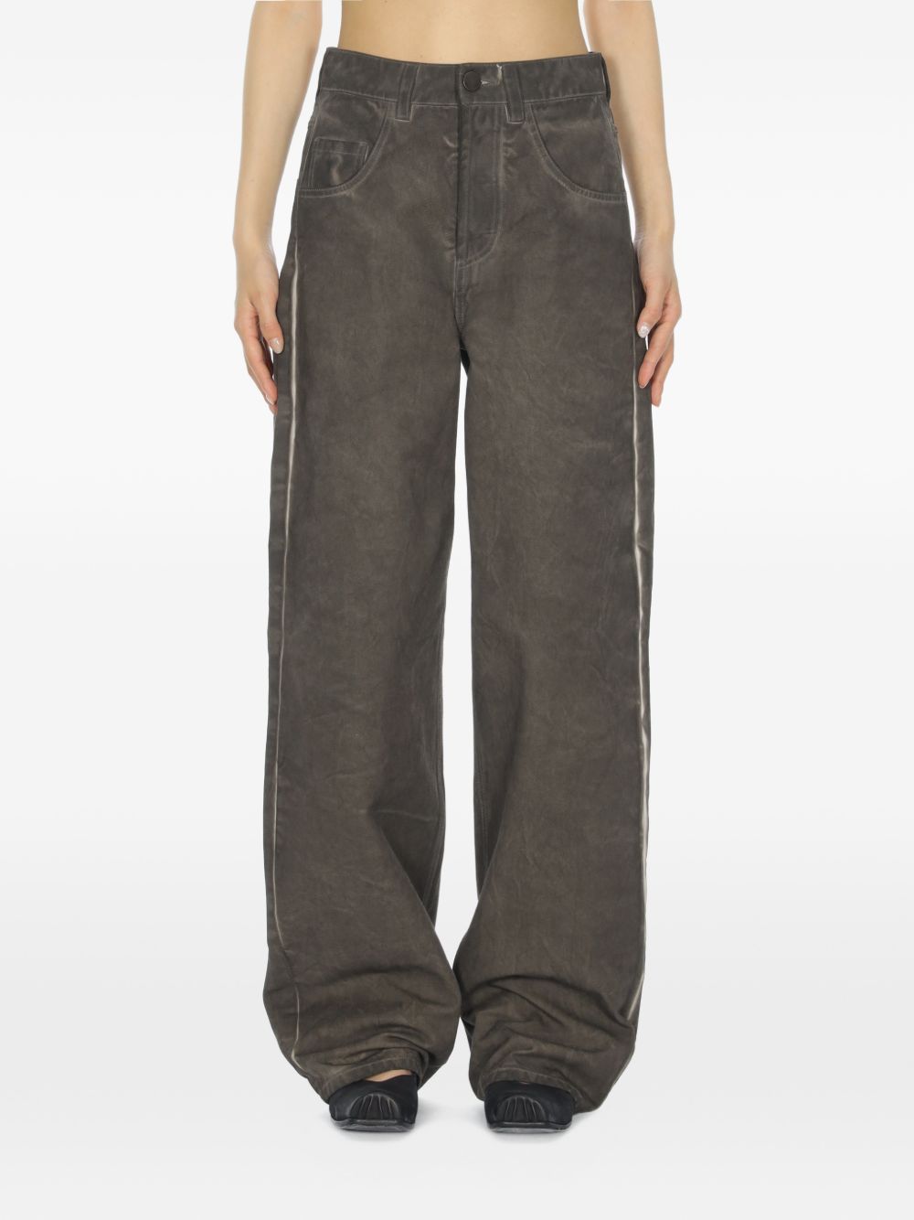 Uma Wang Phyllis denim cotton jeans