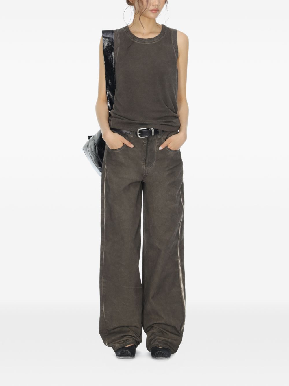 Uma Wang Phyllis denim cotton jeans