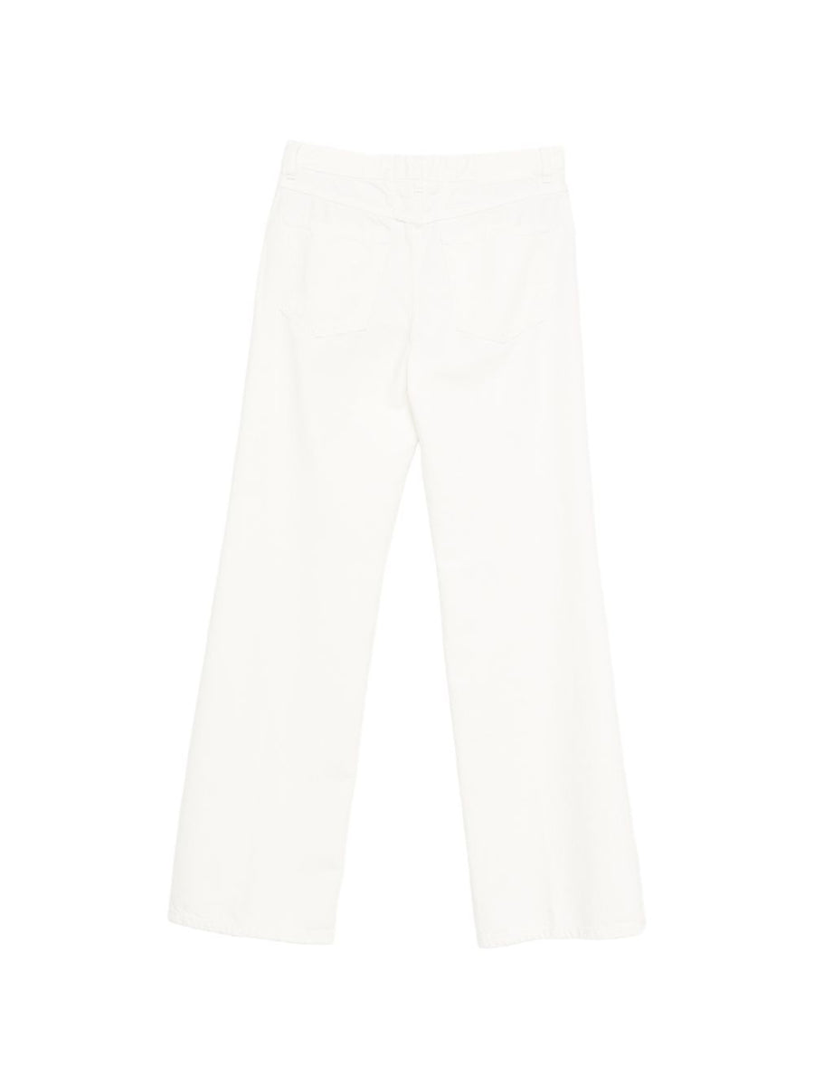 Closed Ecru Straight Leg Jeans With Recycled Cotton Women