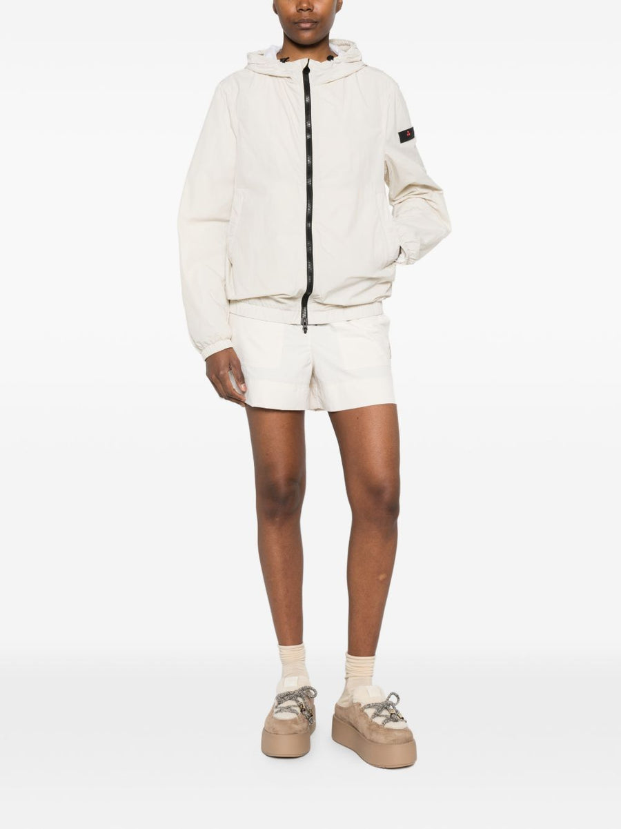Peuterey Nigle Women's Lightweight Hooded Blouson Jacket Zip Front With Pockets