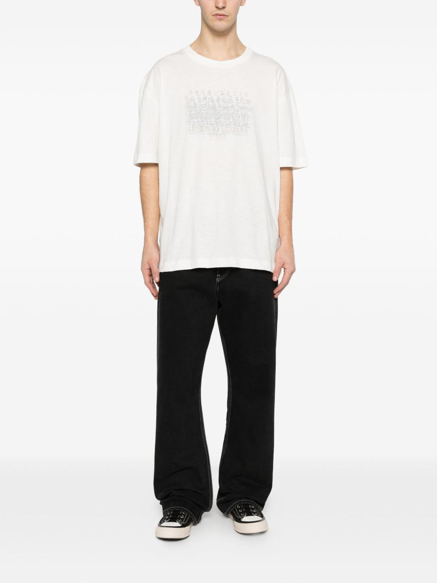 Maison Margiela Logo Cotton T Shirt For Men Premium Everyday Comfort With Front Logo
