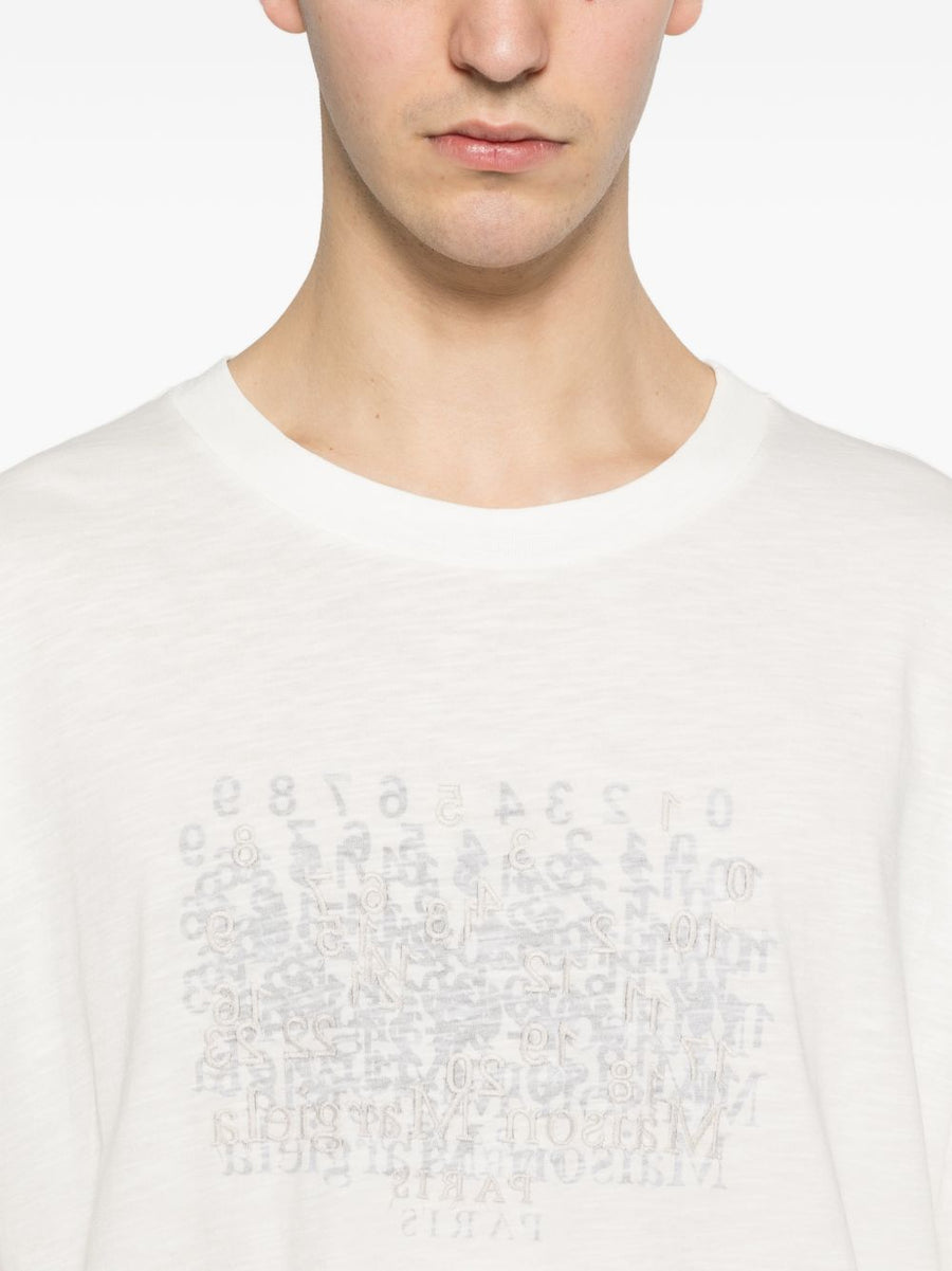 Maison Margiela Logo Cotton T Shirt For Men Premium Everyday Comfort With Front Logo