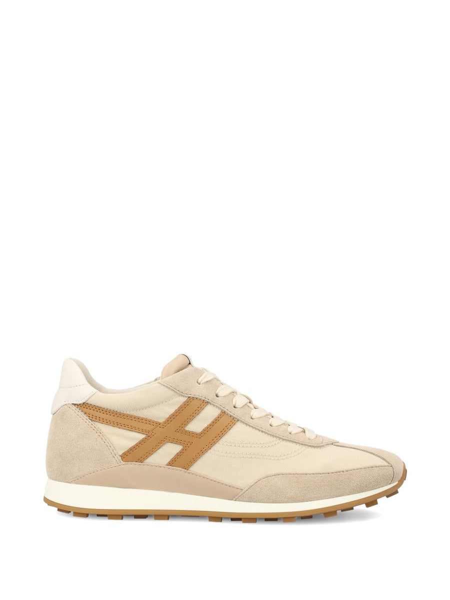 Hogan H699 Sneakers for Women Cream Leather and Suede Luxury Everyday Comfort and Style