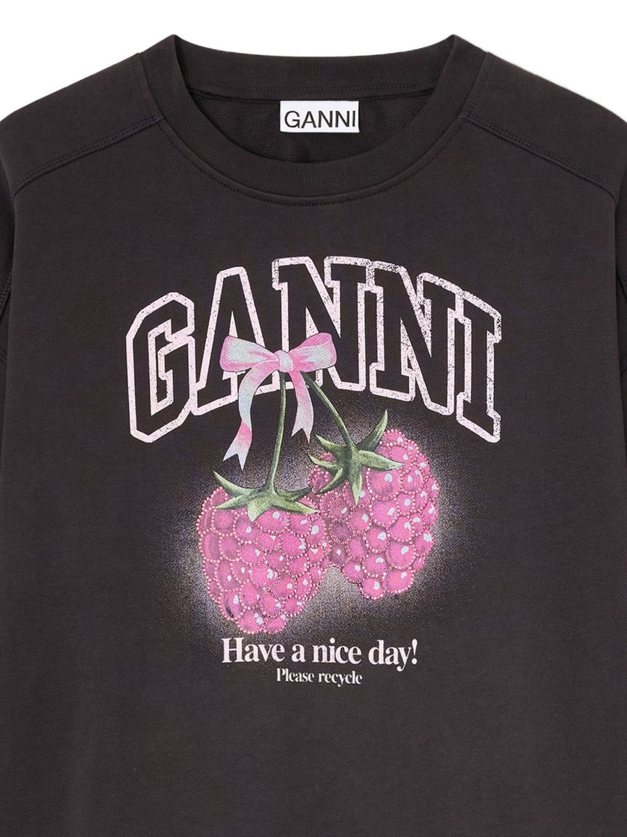 GANNI Sweaters BLACK