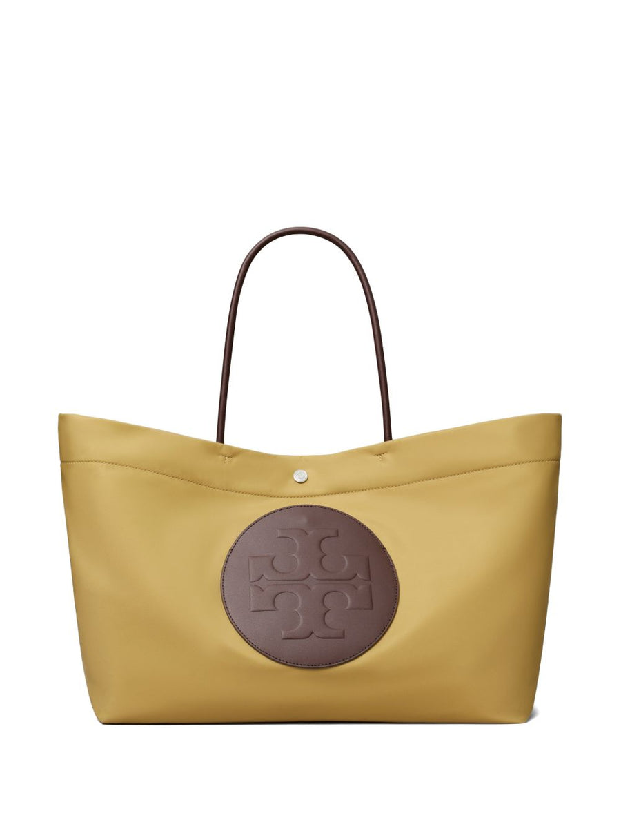 Tory Burch Ella Twist Shopping Tote Reversible Eco Friendly Laptop Carryall For Women