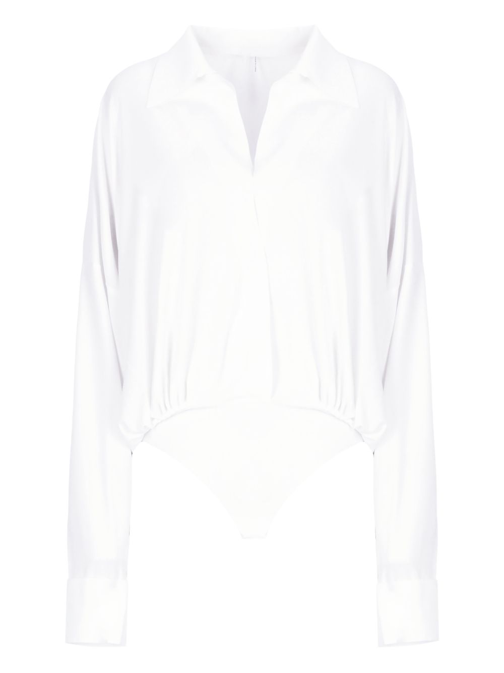 Norma Kamali Oversized shirt bodysuit