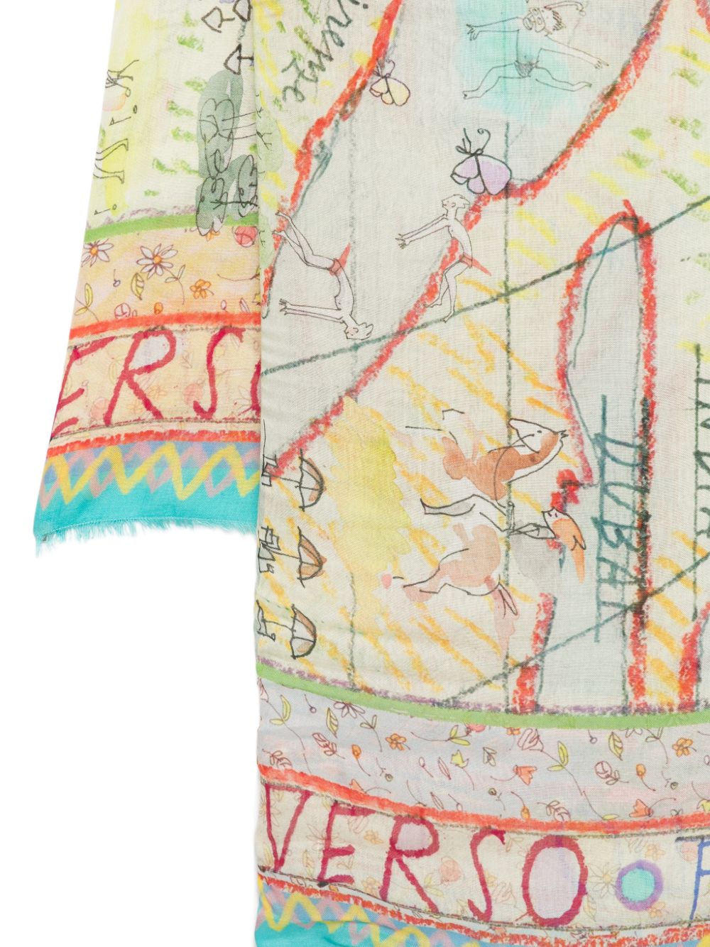 Faliero Sarti Forte Dei Marmi silk blend stole