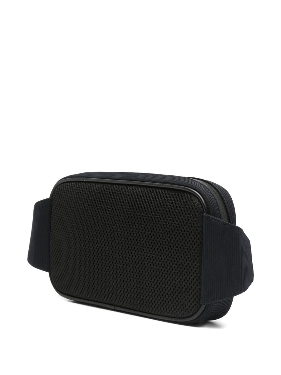 Emporio Armani Nylon Bum Bag Travel Essential For Men With Secure Zip Closure And Adjustable Strap