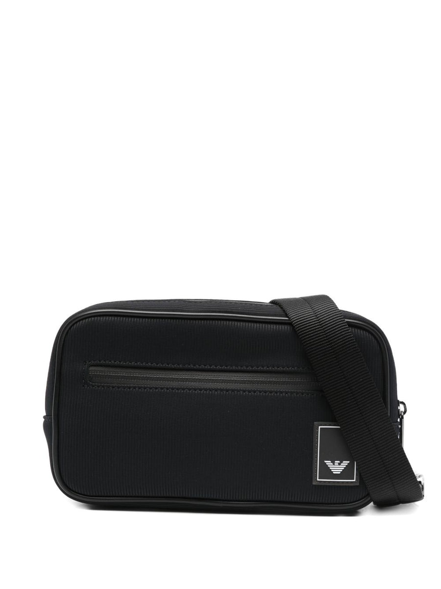 Emporio Armani Nylon Bum Bag Travel Essential For Men With Secure Zip Closure And Adjustable Strap