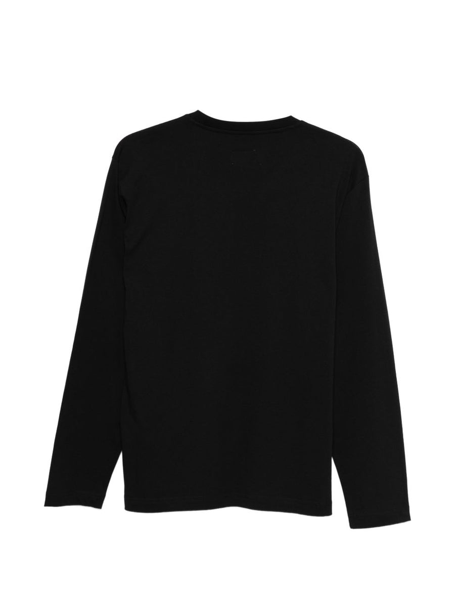 Emporio Armani Men's One Hundred Percent Cotton Crew Neck T Shirt With Subtle Logo Premium Everyday Luxury