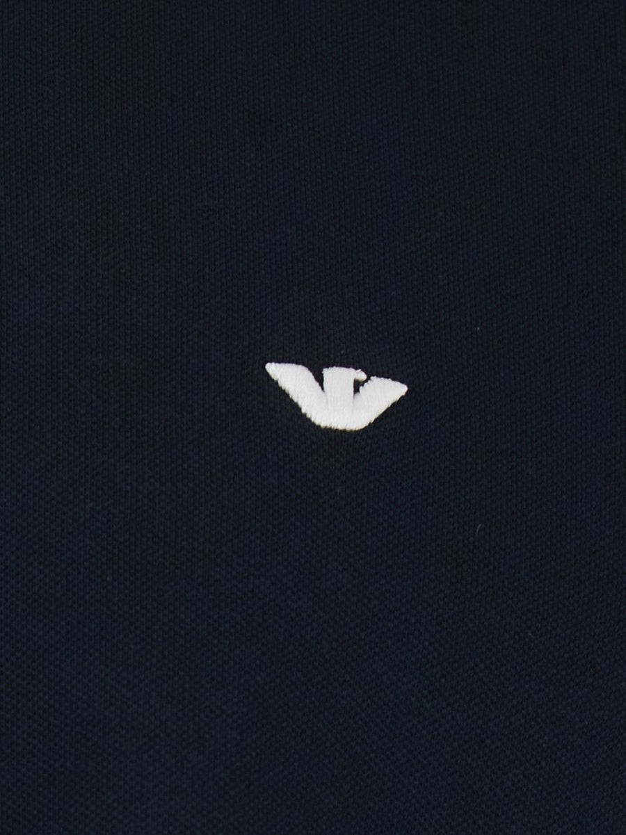 Emporio Armani Logo cotton polo shirt