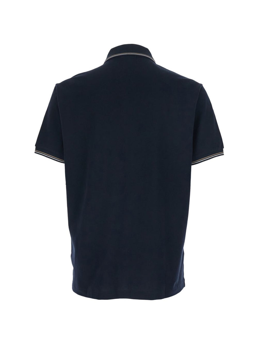 Emporio Armani Logo cotton polo shirt