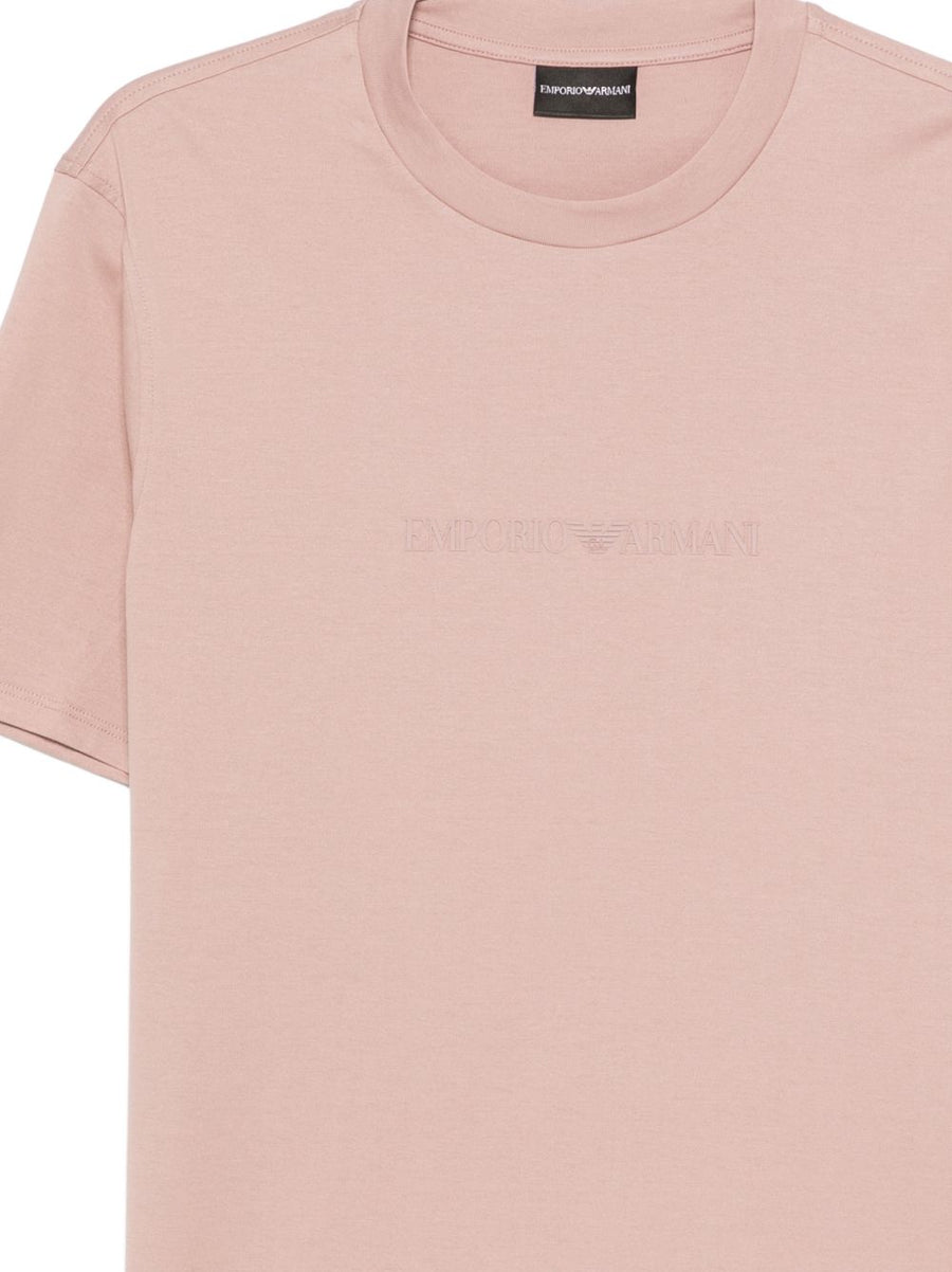 Emporio Armani Logo Cotton T Shirt For Men Premium 100 Percent Cotton Minimalist Everyday Wear