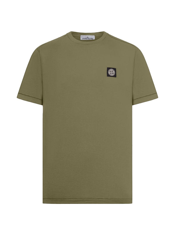 Stone Island Logo cotton t-shirt