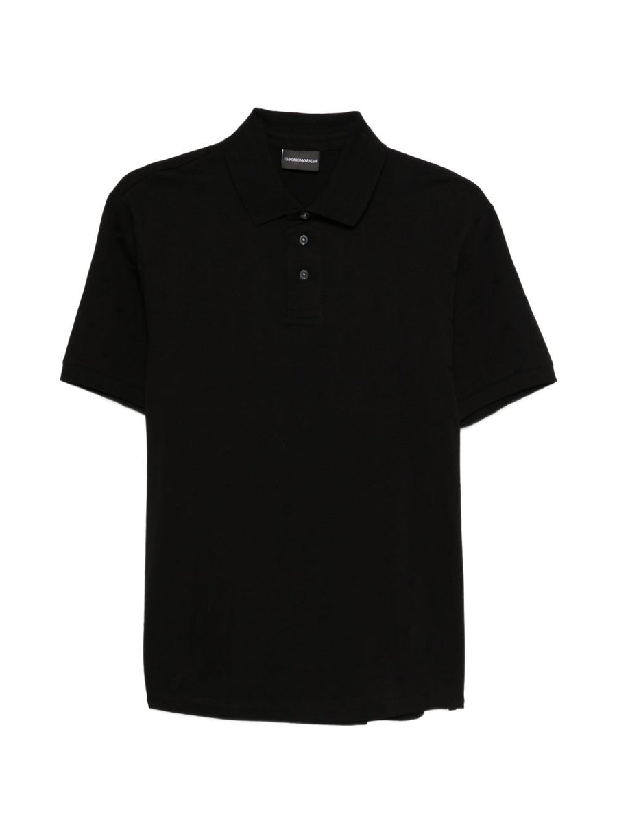 Emporio Armani Logo cotton polo shirt