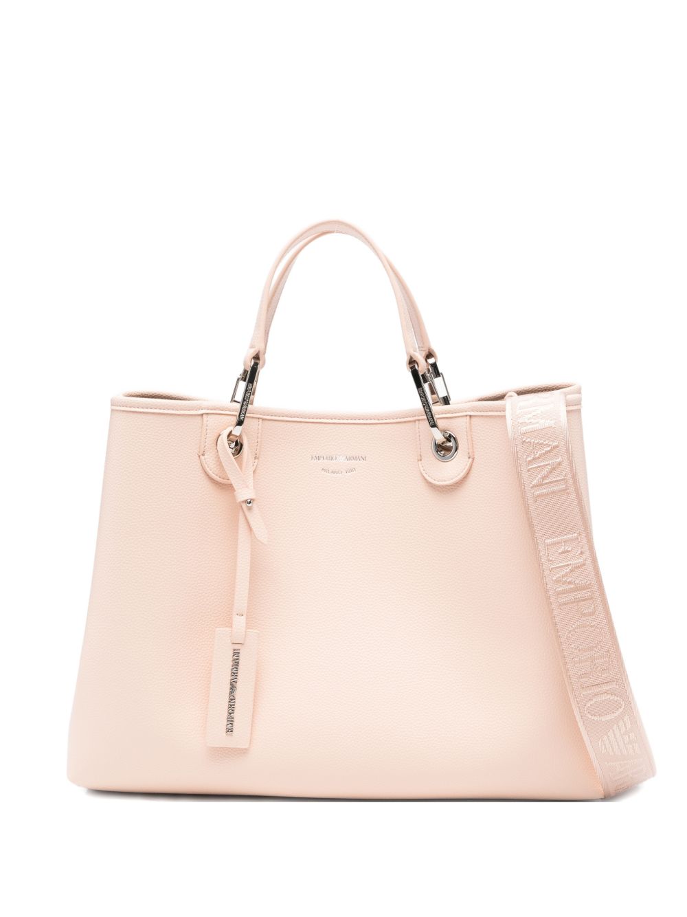 Emporio Armani Myea Medium Shopper With Deer Print